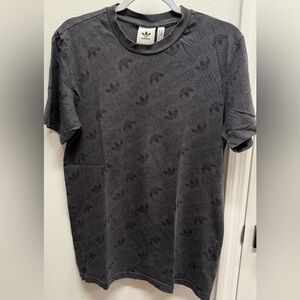 Adidas Men's Black Graphic T-Shirt M